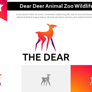 Dear Deer Logo Templates 265115
