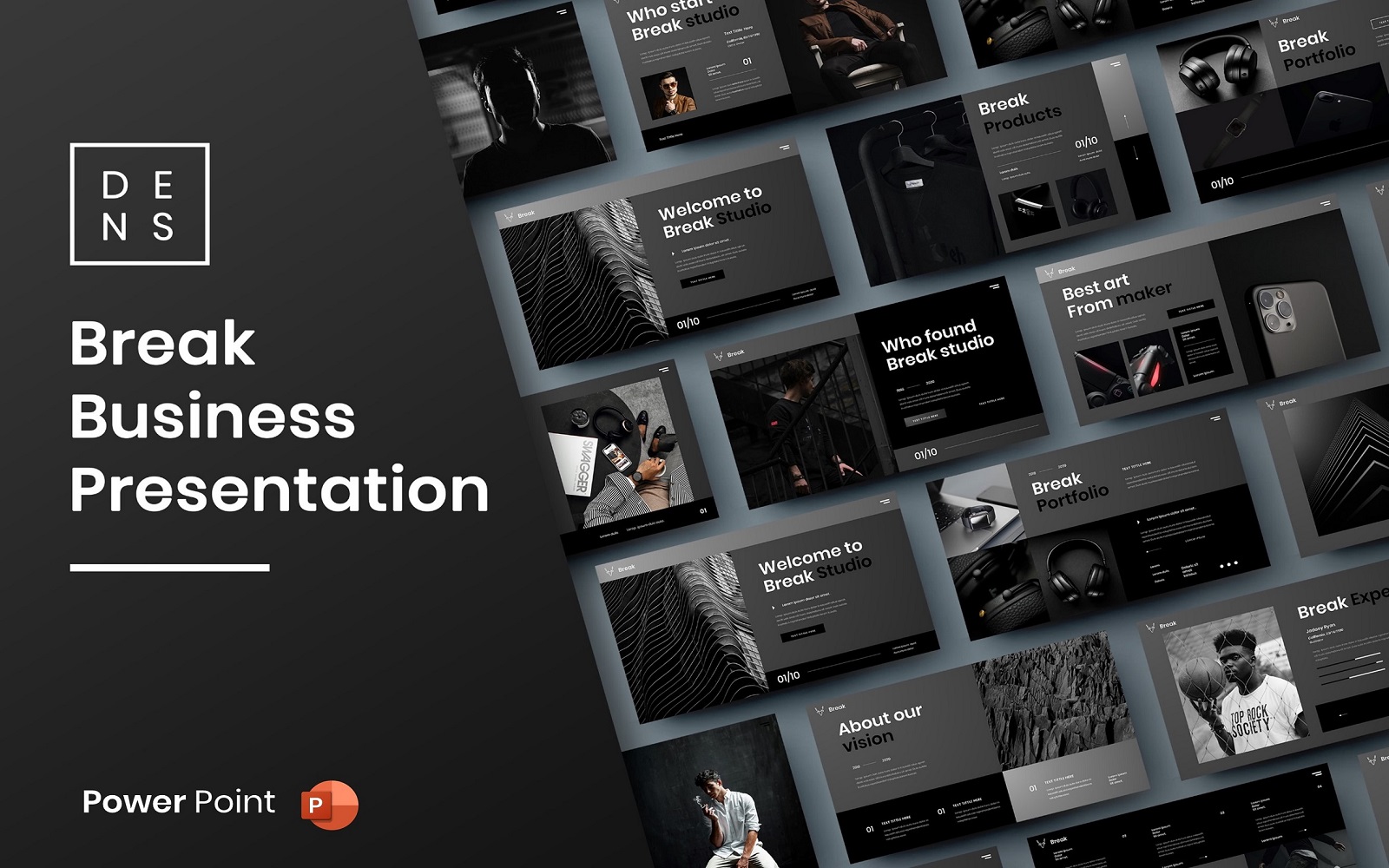 Break – Business PowerPoint Template