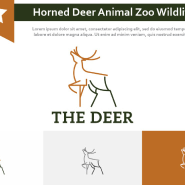 Deer Animal Logo Templates 265129