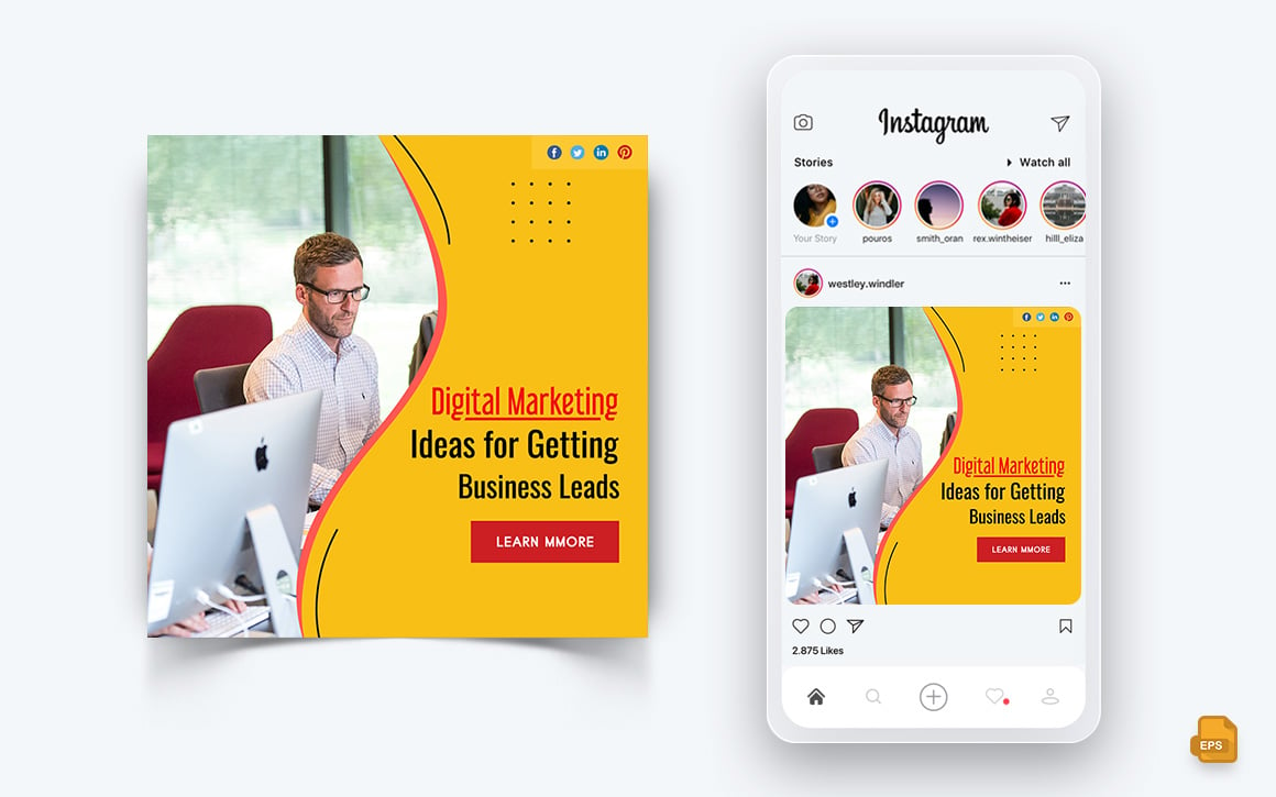 Digital Marketing Agency Social Media Instagram Post Design-04