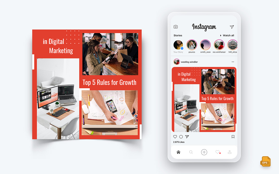 Digital Marketing Agency Social Media Instagram Post Design-08