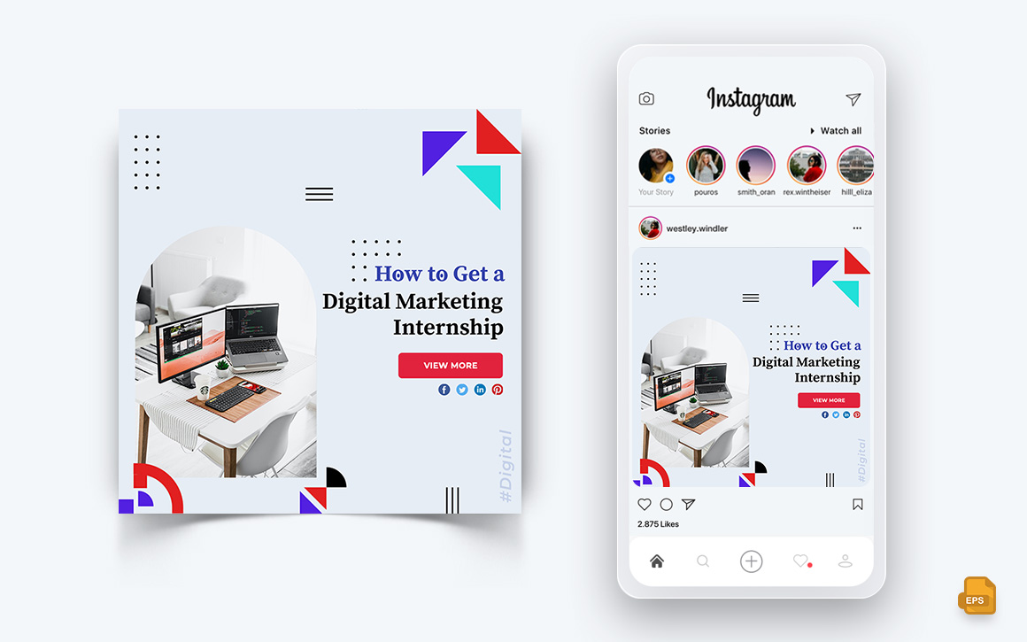 Digital Marketing Agency Social Media Instagram Post Design-12