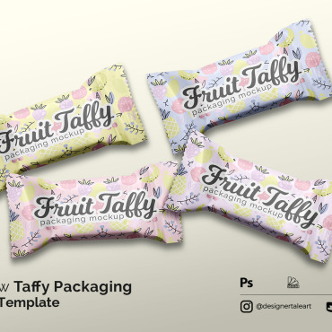 Taffy Packaging Product Mockups 265551