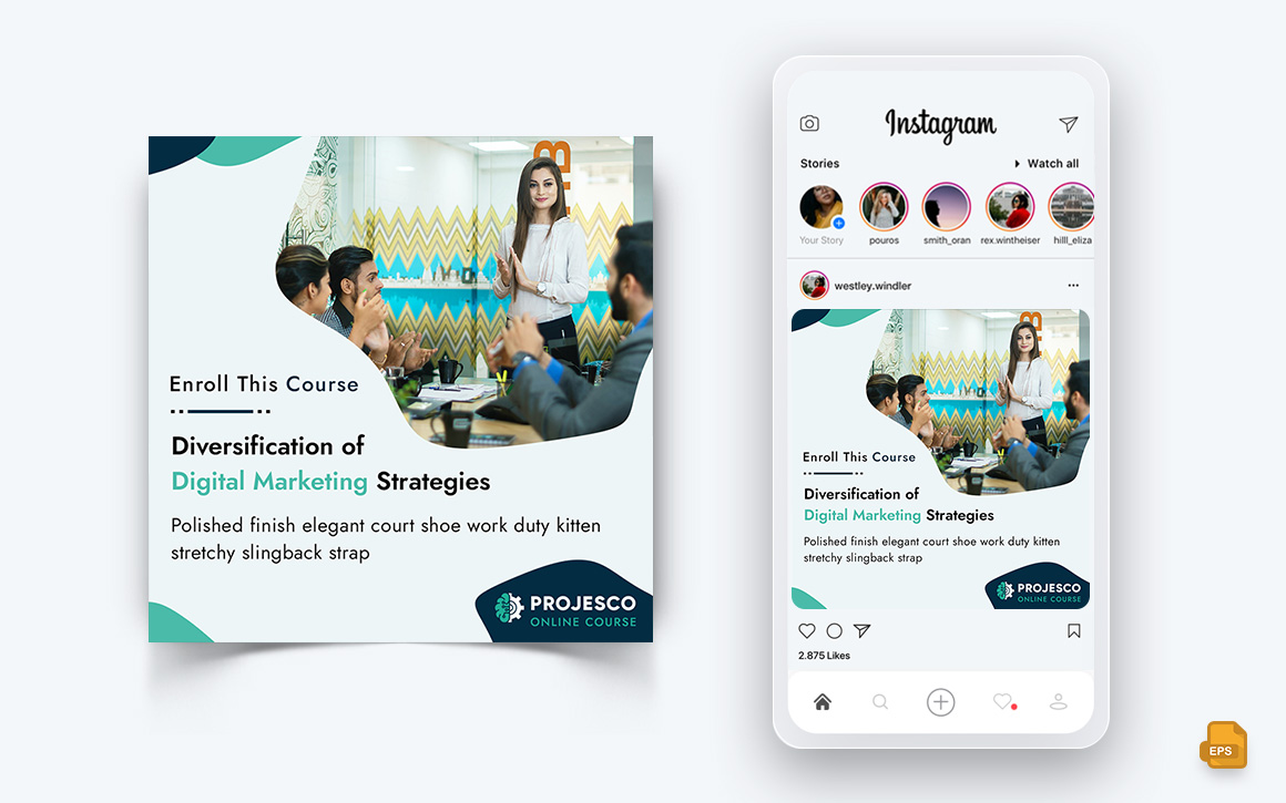 Online Course Elearning Social Media Instagram Post Design-03