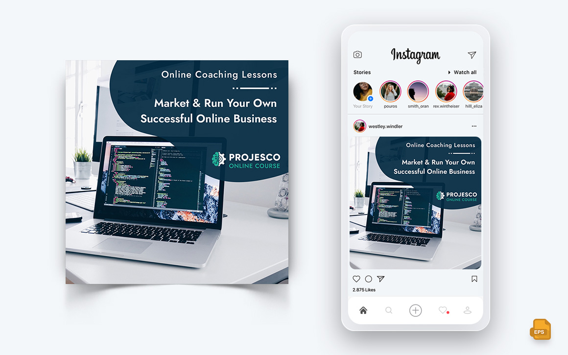 Online Course Elearning Social Media Instagram Post Design-06