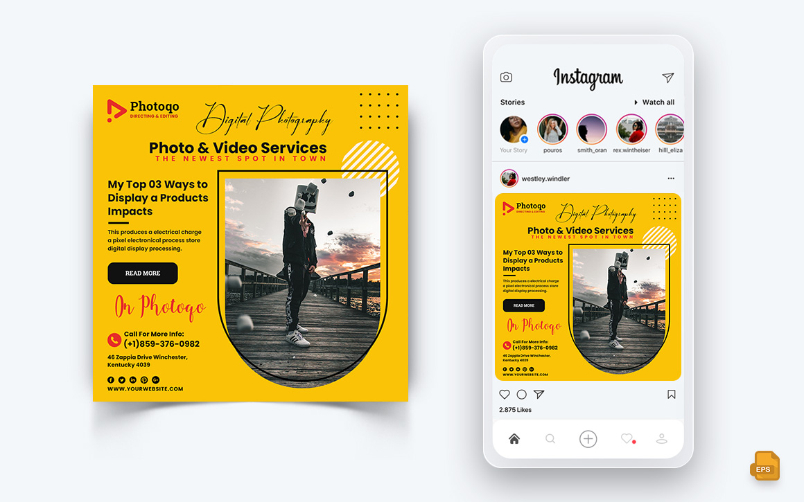 Photo and Video Services Social Media Instagram Post Design-08