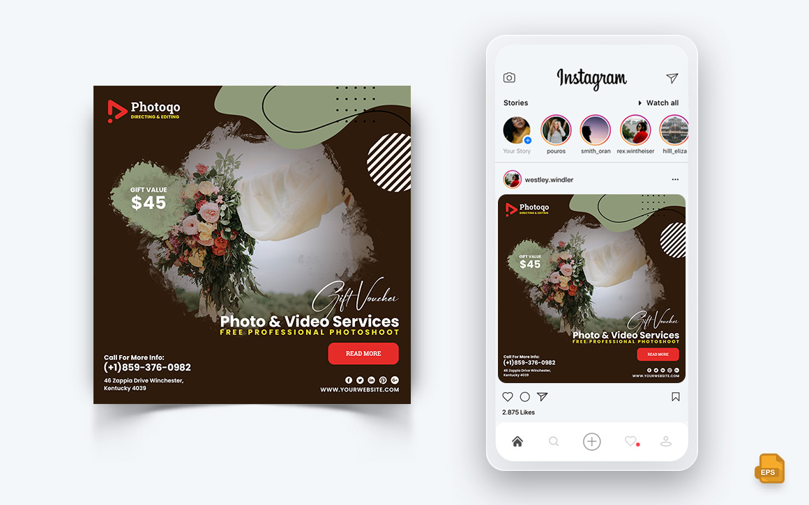 Photo and Video Services Social Media Instagram Post Design-19