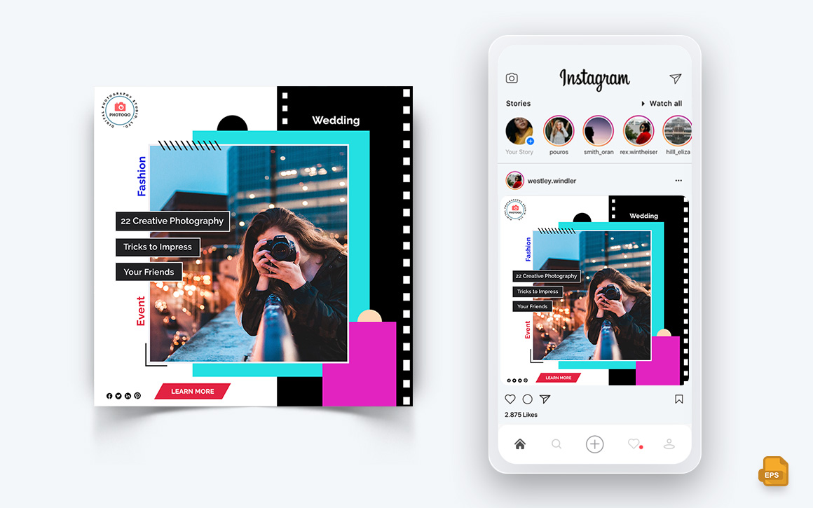 Photography Services Social Media Instagram Post Design-18