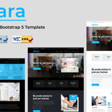 Business Company Responsive Website Templates 265800