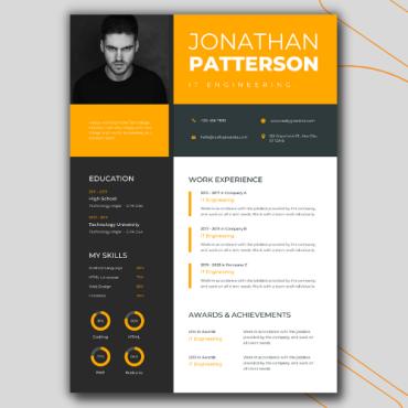 Template Cv  265823
