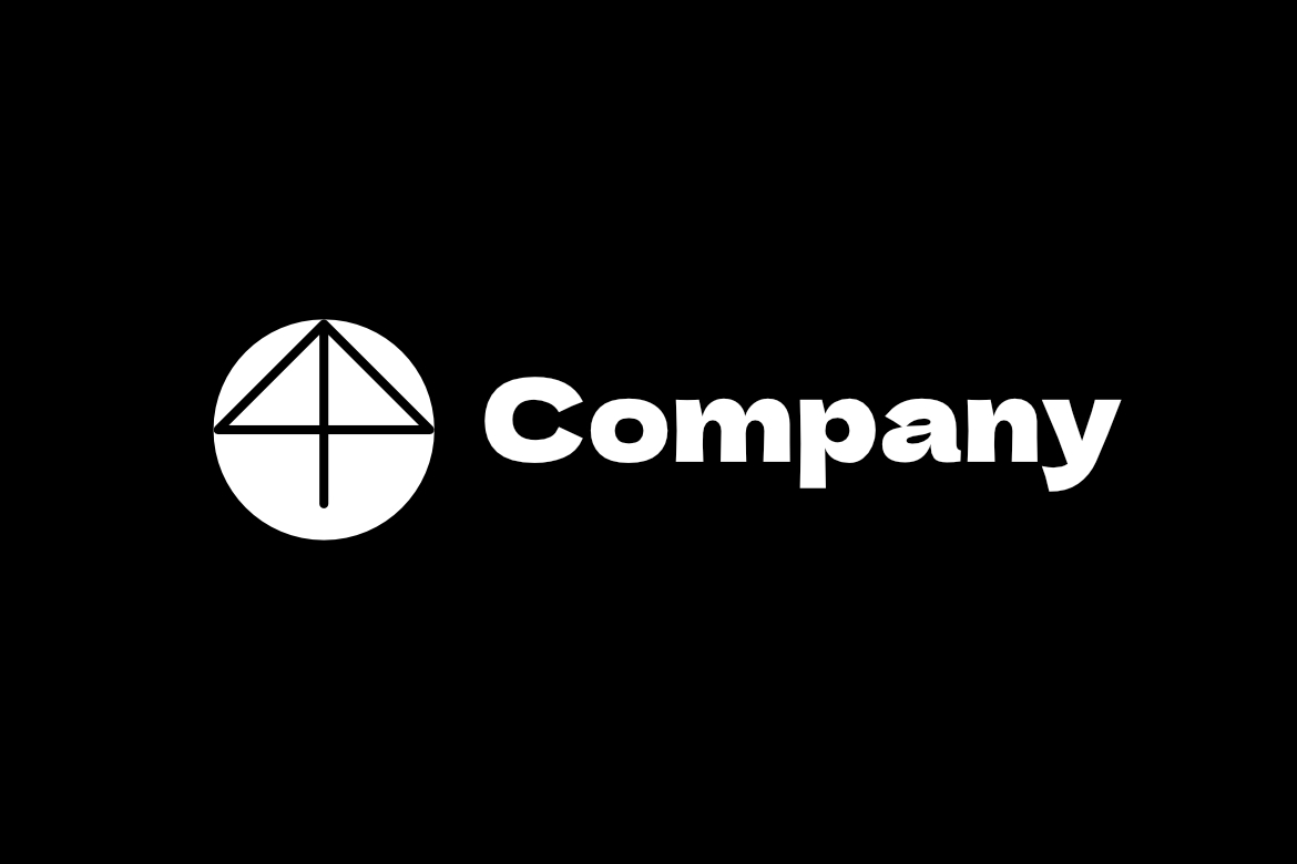 Dynamic Corporate Tech Round Logo