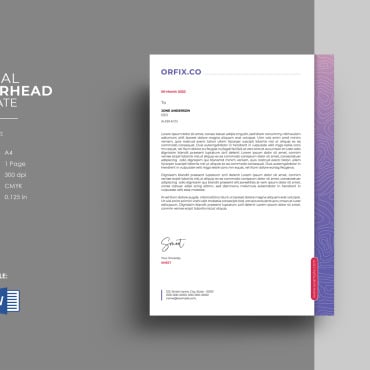 Letterhead Design Corporate Identity 266031