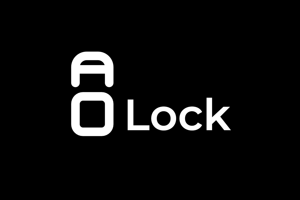 Pixel A Lock Corporate Techno Logo