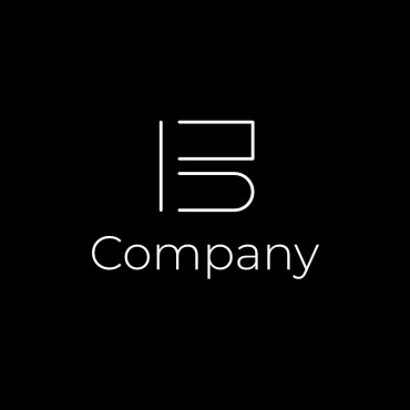B Unique Logo Templates 266226