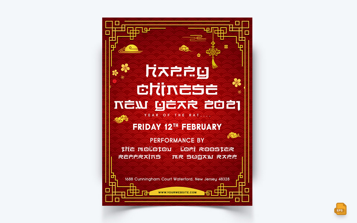 Chinese NewYear Celebration Social Media Instagram Feed Design-05