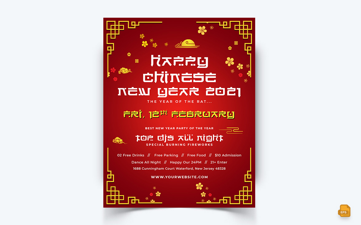 Chinese NewYear Celebration Social Media Instagram Feed Design-09