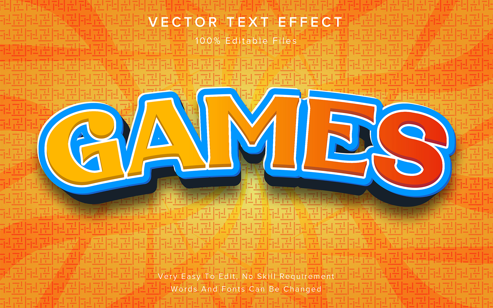 Editable 3d Text Effect Games