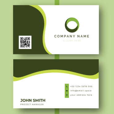 Minimal Green Corporate Identity 266524