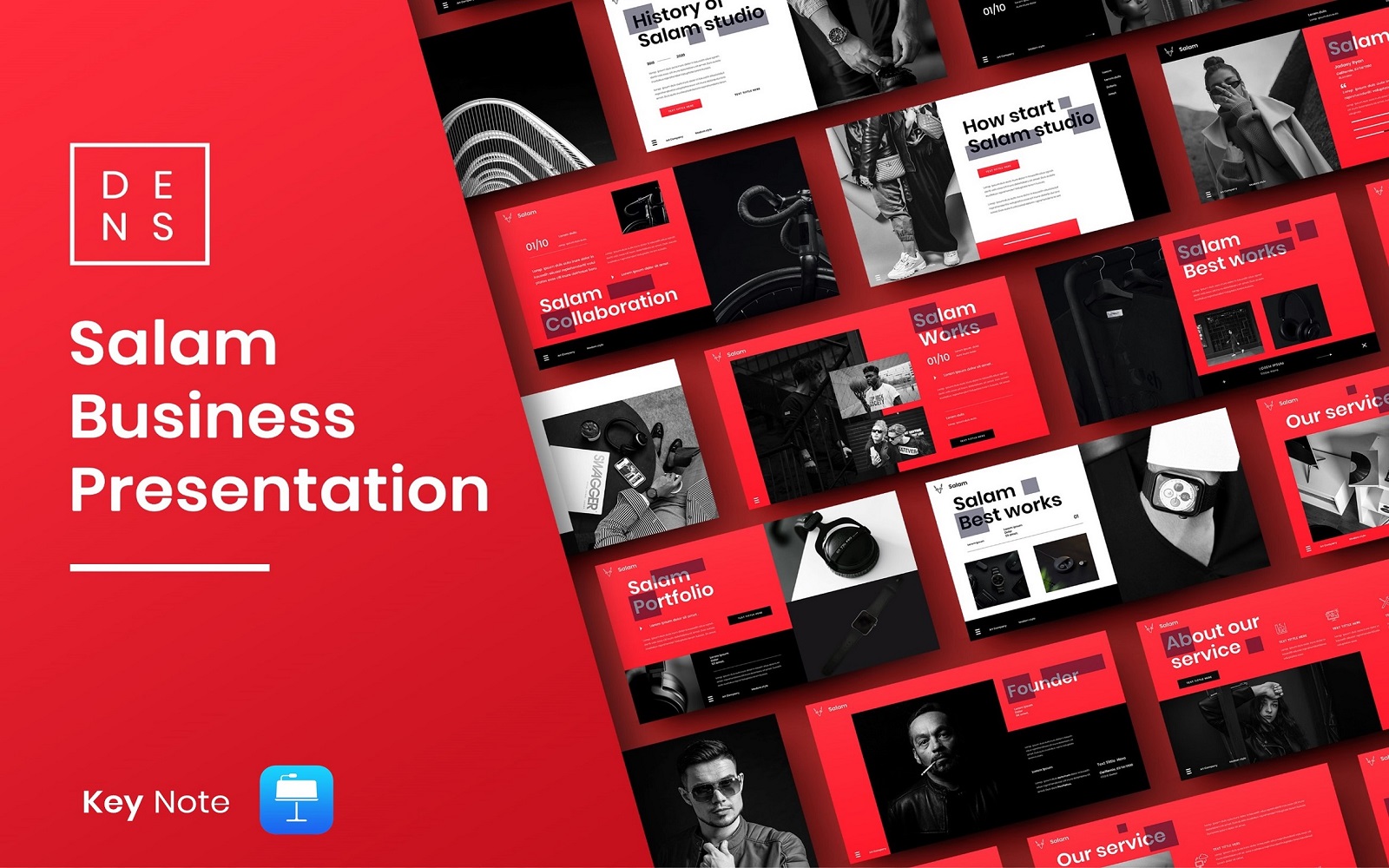 Salam – Business Keynote Template