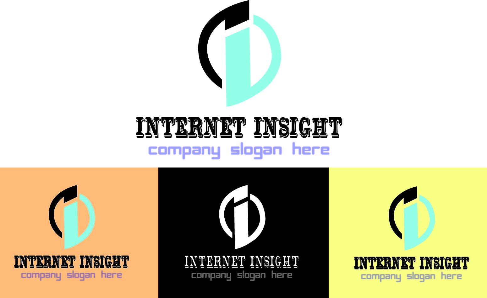 Internet Insight Logo Teamplate
