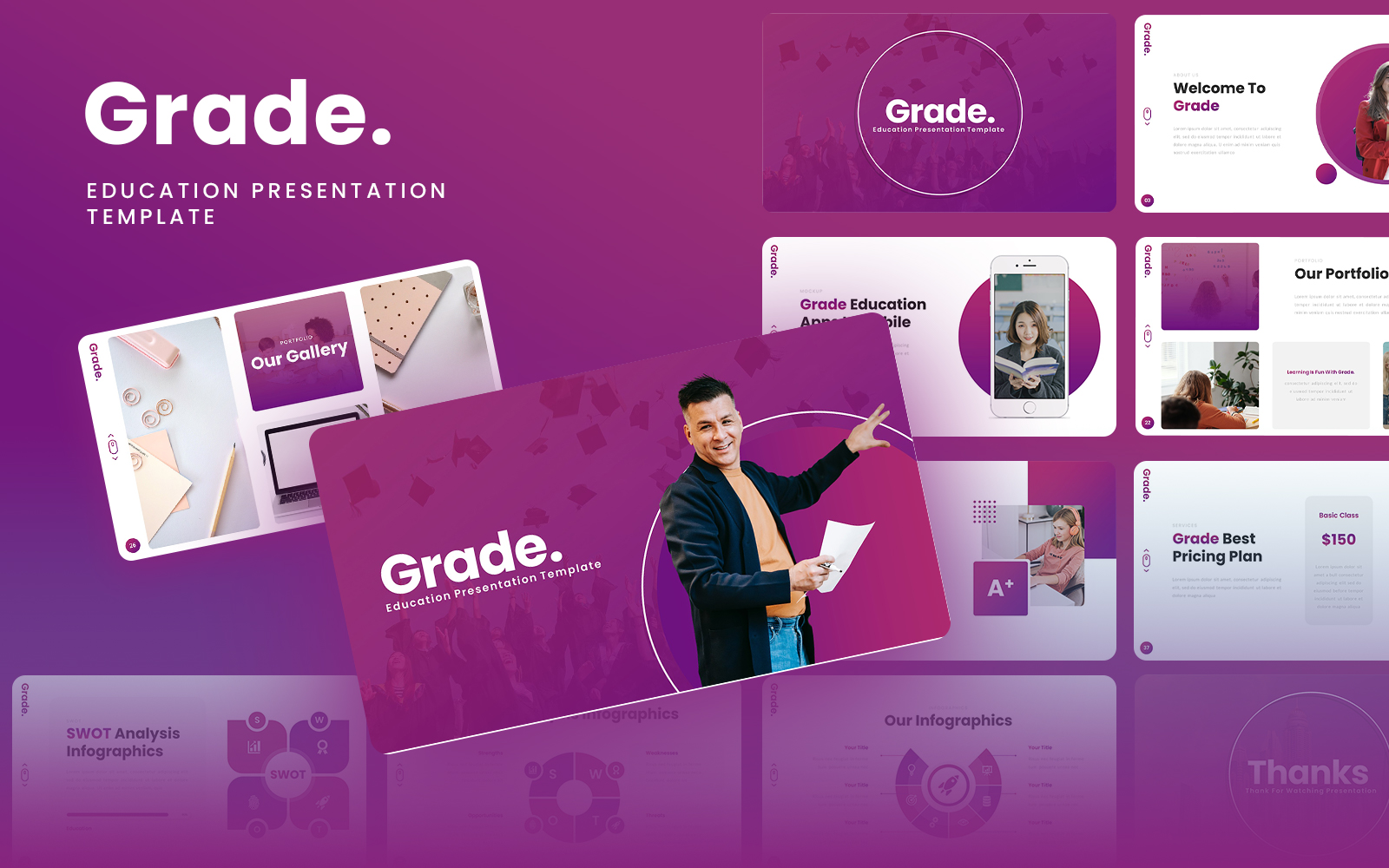 Grade - Education Google Slides Template