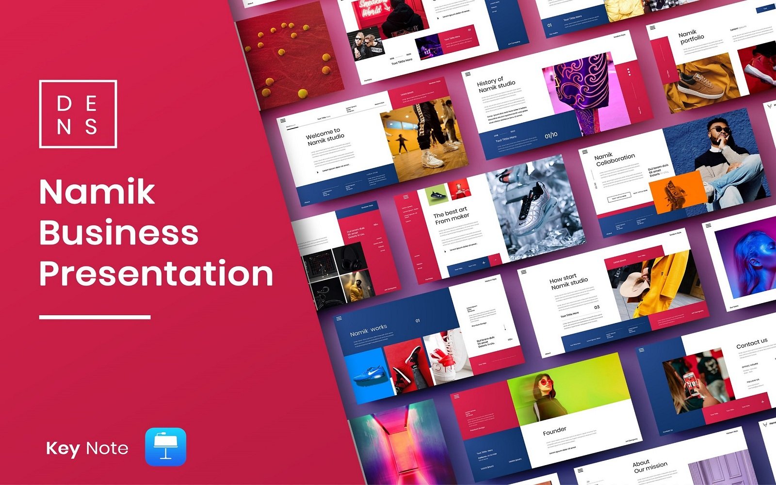 Namik – Busines Keynote Template