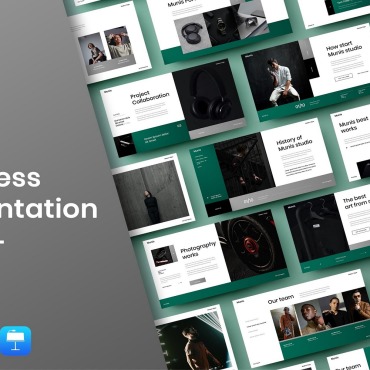 Business Company Keynote Templates 267498