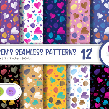 Seamless Patterns Vectors Templates 267509