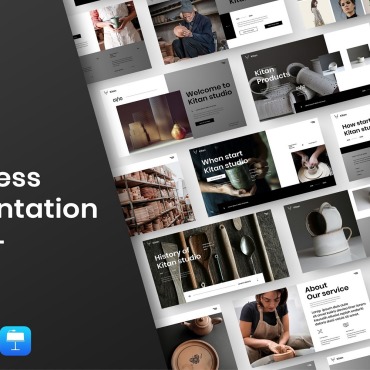 Business Company Keynote Templates 267554