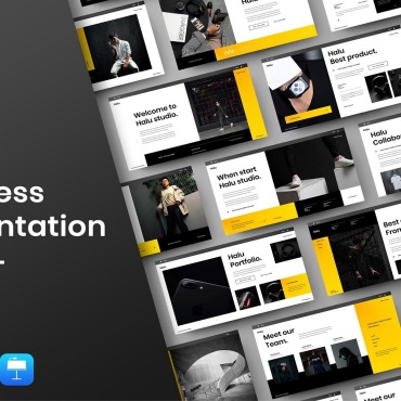 Business Company Keynote Templates 267564