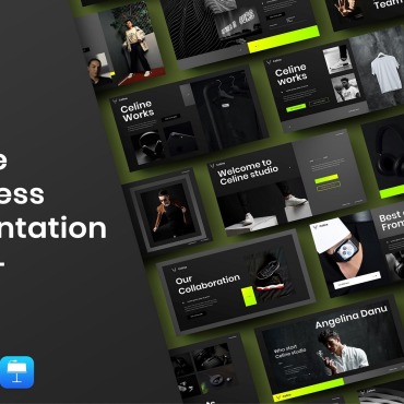 Business Company Keynote Templates 267568