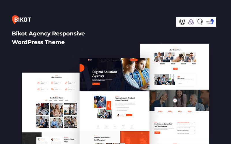 Bikot - Agency Responsive WordPress Theme