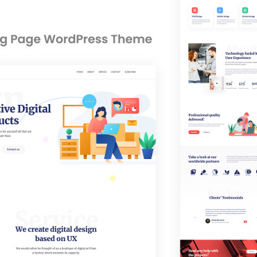 Business Clean WordPress Themes 267842