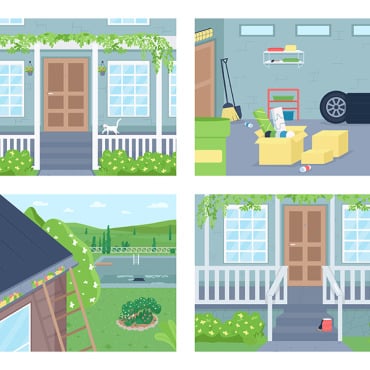 Spring Cleaning Illustrations Templates 267854