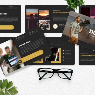 Business Camcorder PowerPoint Templates 267897
