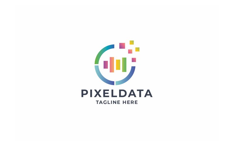 Professional Pixel Data Logo