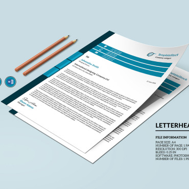 Letterhead Design Corporate Identity 267951