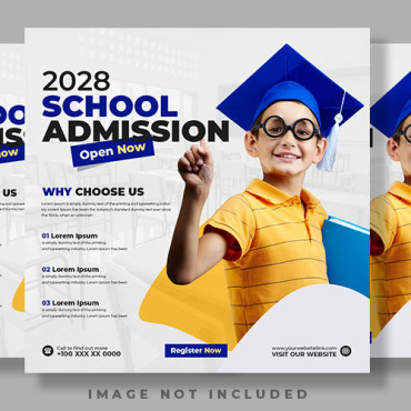 Admission Poster Social Media 267966