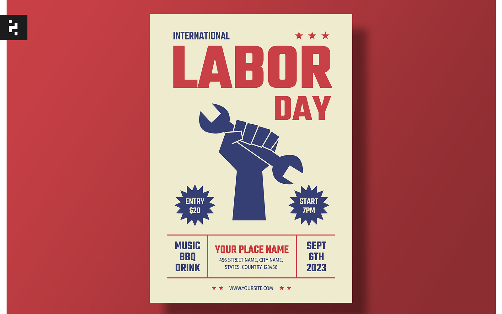 Labor Day Flyer (USA 2 Sept)