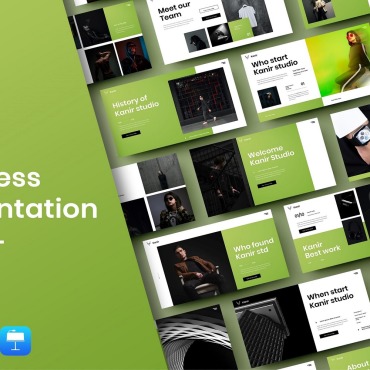 Business Company Keynote Templates 268070