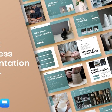 Business Company Keynote Templates 268083