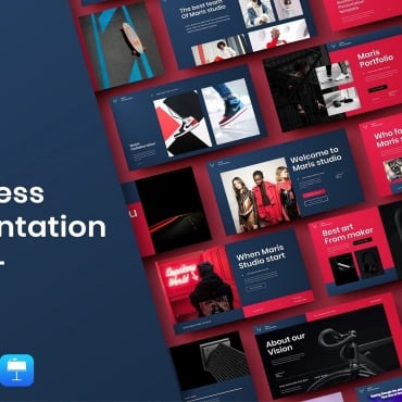 Business Company Keynote Templates 268089