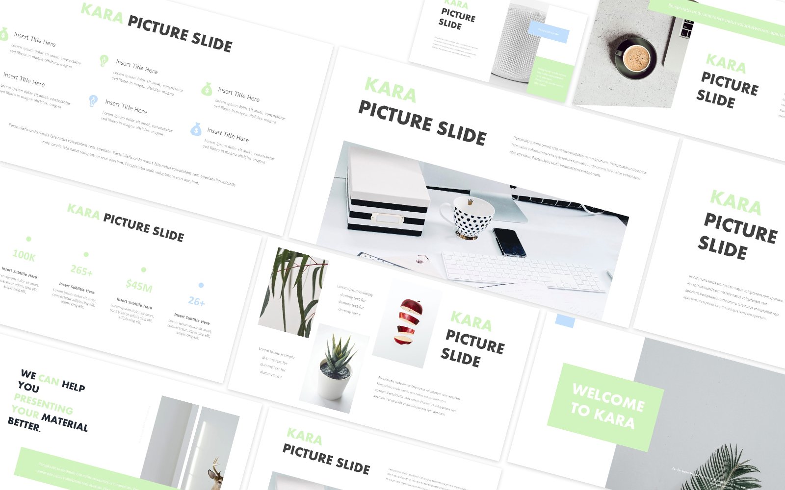 Kara Clean Google Slides Template