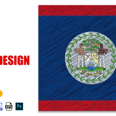 Flag Design Illustrations Templates 268161