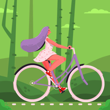 Bike Background Illustrations Templates 268172