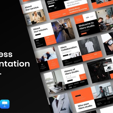 Business Company Keynote Templates 268215