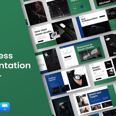 Business Company Keynote Templates 268235