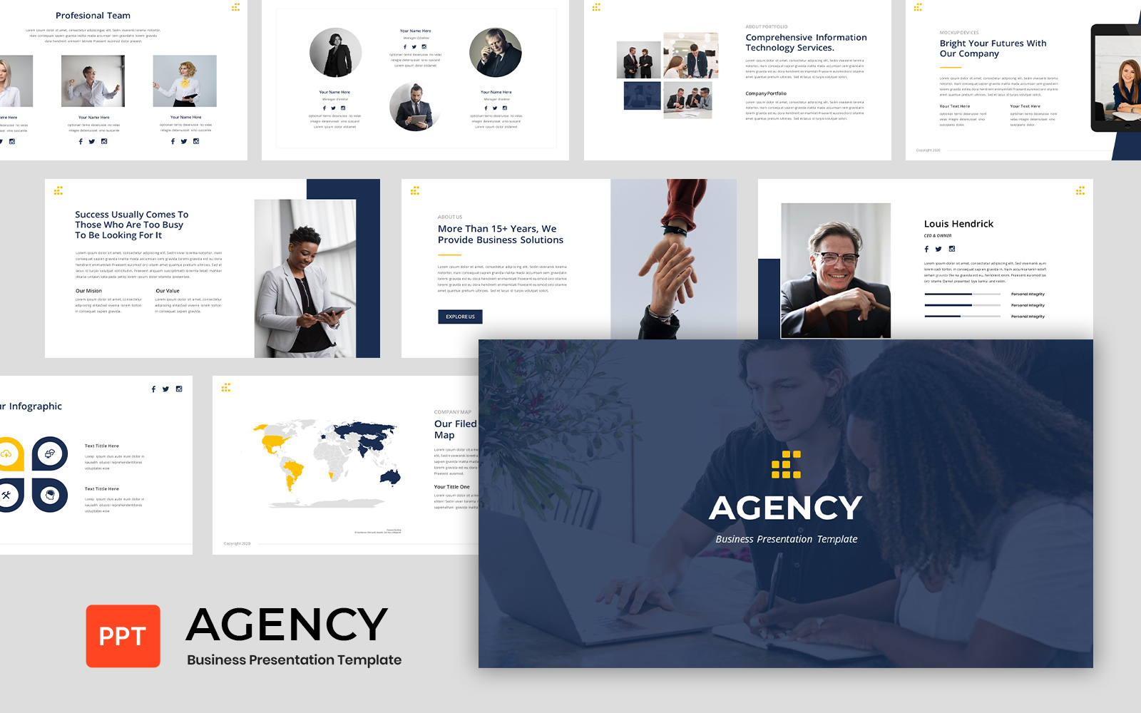 Agency - Business Multipurpose PowerPoint Template