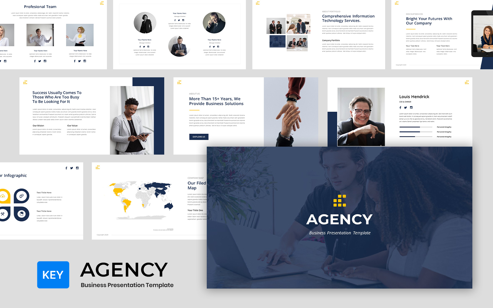 Agency - Business Multipurpose Keynote Template