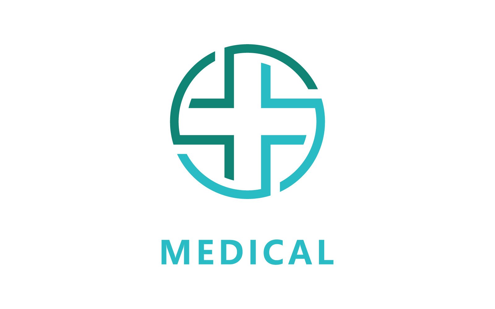 Medical Care Vector Logo Design Template V6
